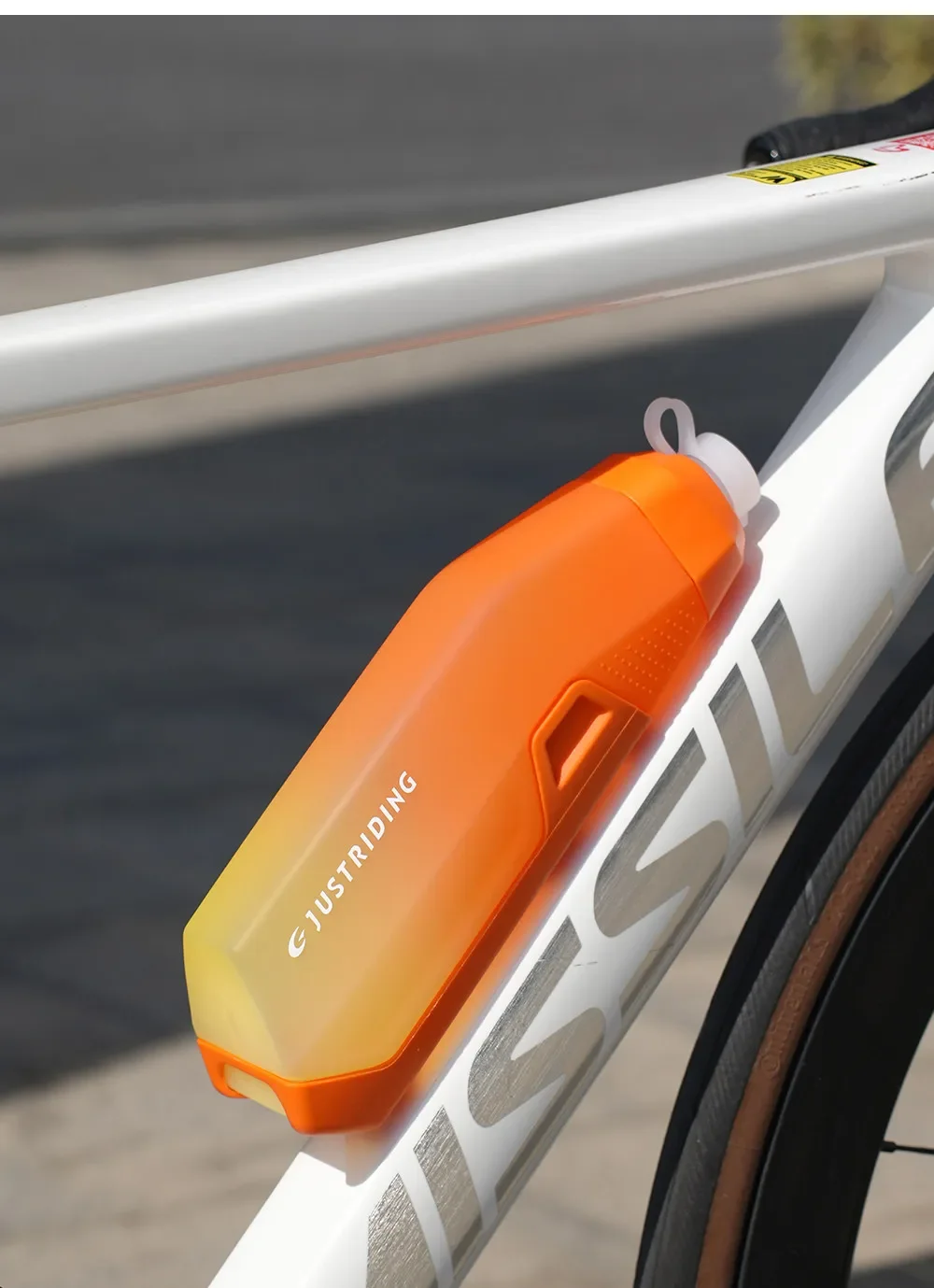 EVR Aerodynamic Bicycle Water Bottle Aero Cycling Water Bottle & Cage Combo Aerodynamic Racing Bottles for Road Bikes
