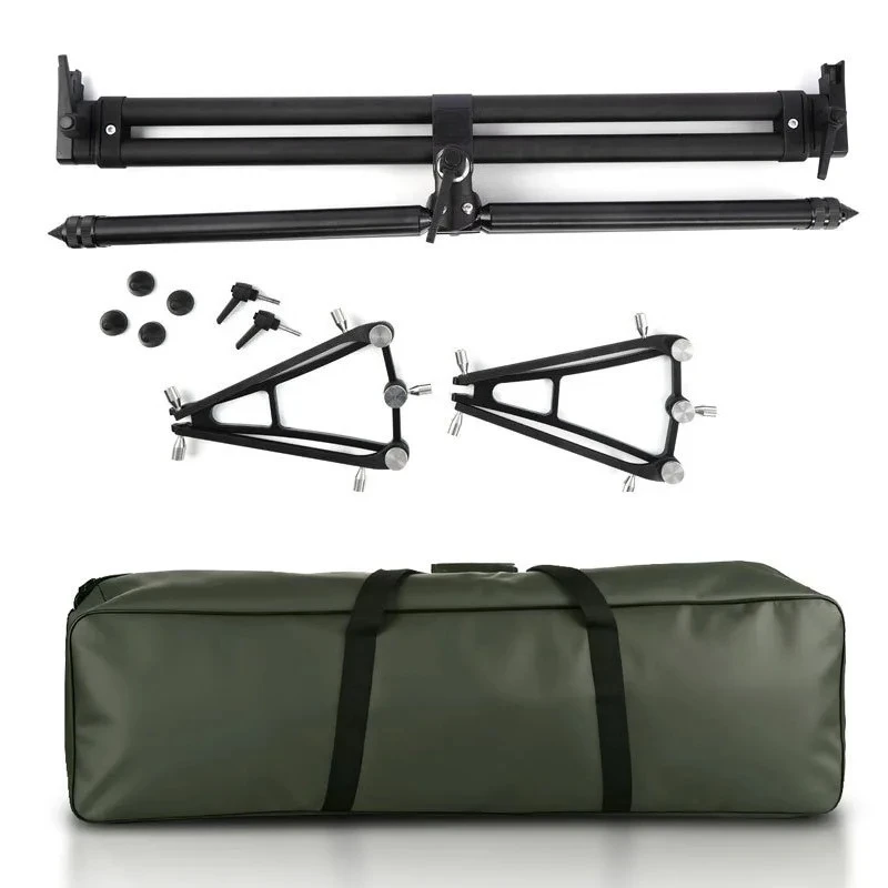 All-metal fishing rod holder, fast folding four-head European throwing rod, sea rod folding bracket, multi-angle
