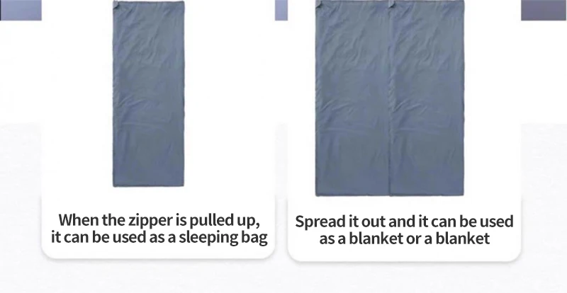 Ultralight Outdoor Camping Compact Adult Sleeping Bag Travel Washable Down Cotton Insulation Dirt-Resistant Portable Waterproof