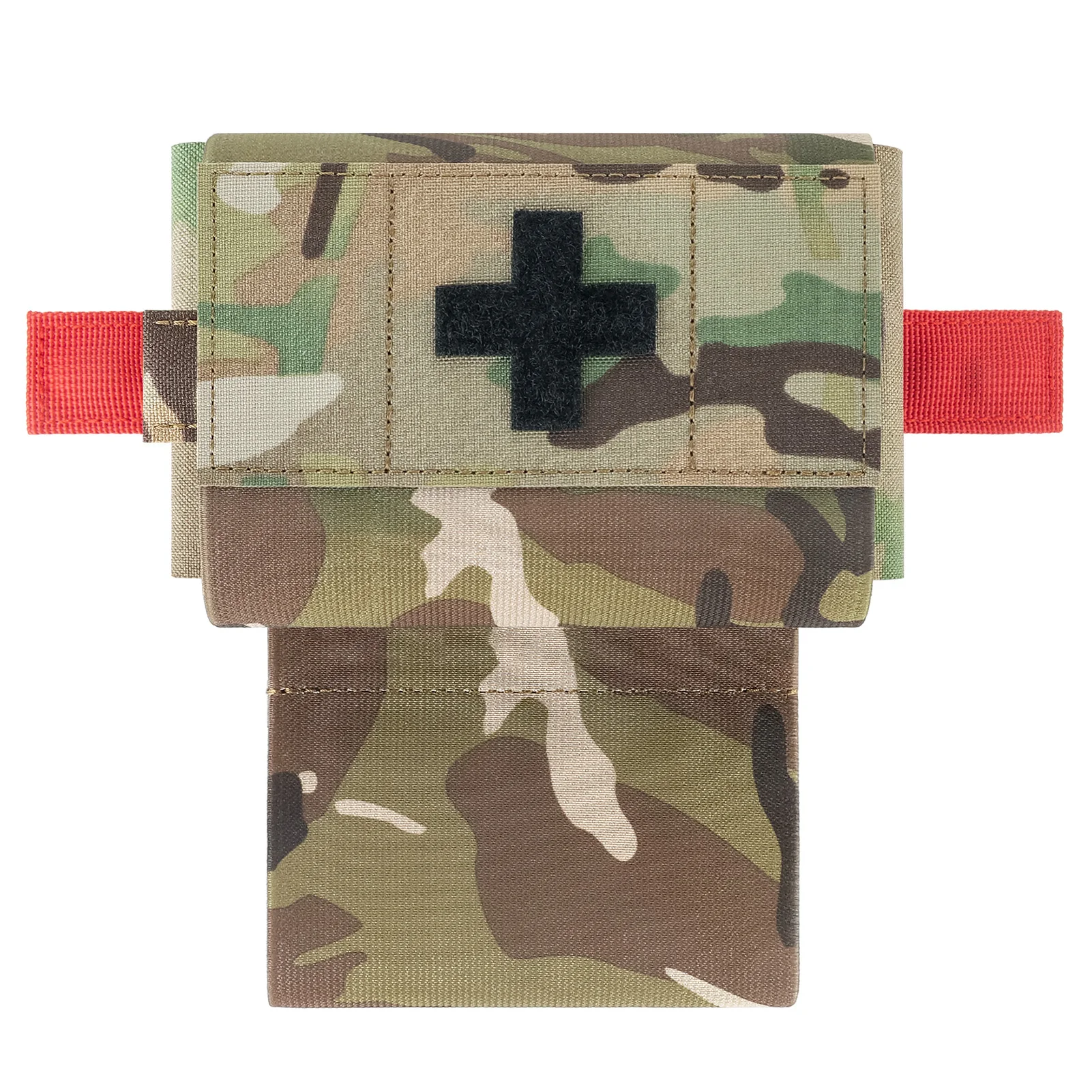 KRYDEX Tactical IFAK Micro Trauma Pouch MOLLE MED Medical First Aid Kit Insert Bag With Tourniquet Holder Survival Outdoor Gear