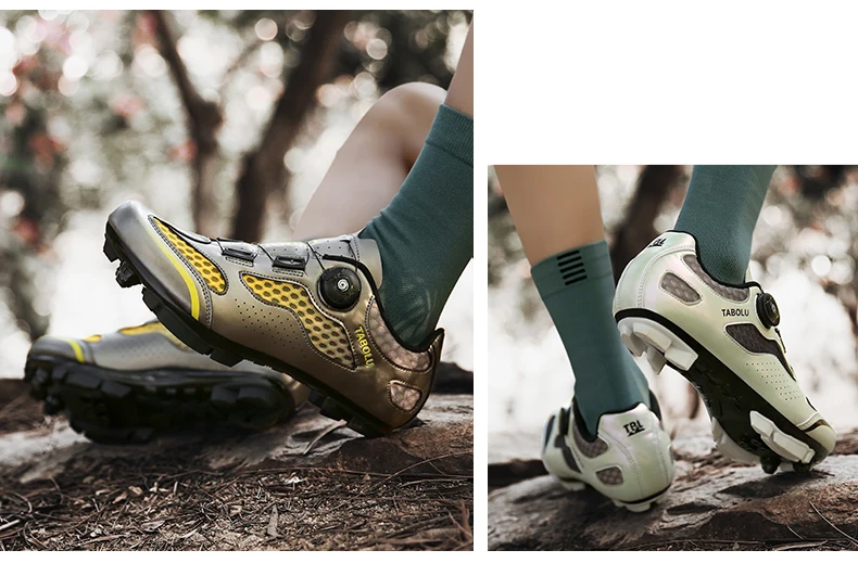 Unisex Cycling Shoes Road Bike Lock Shoes Breathable Non-slip Wear-resistant Pedal Bicycle Outdoor Competitive Bike Shoes