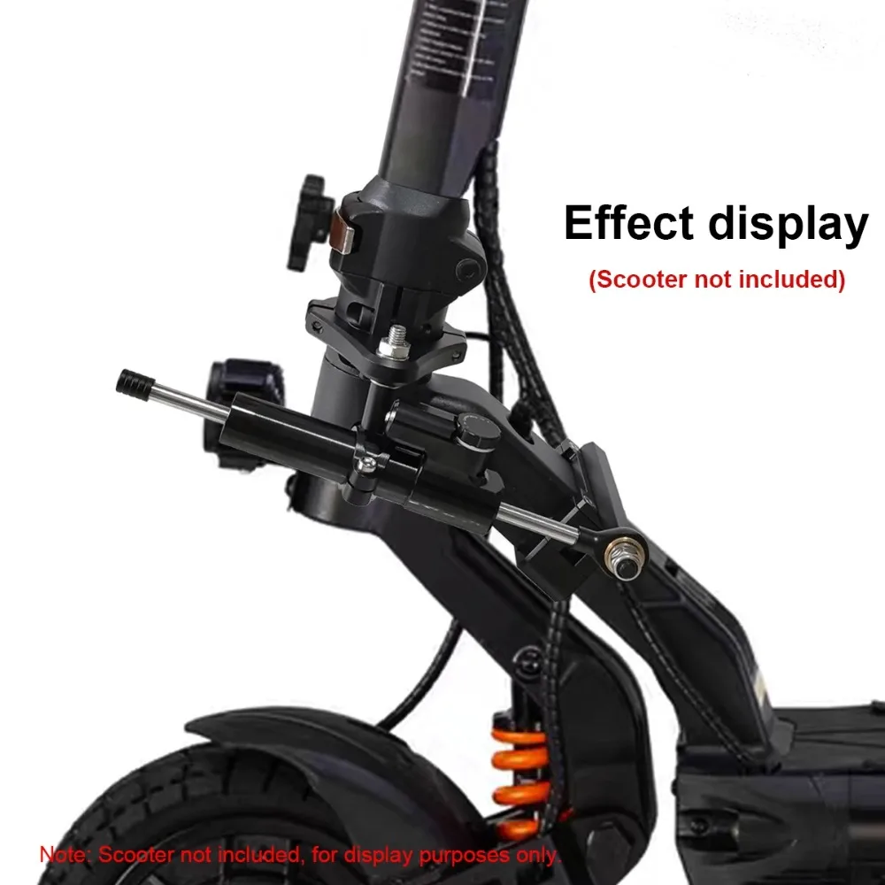 For Kukirin G2 Master Scooter Stabilizer Steering Damper Mounting Electric Scooter Aluminum Alloy Modification Bracket Kit