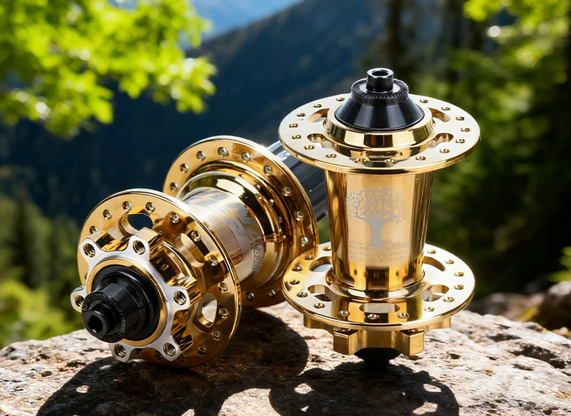 TANKE 120 Click MTB hub 6 Bearing 32 36 Holes Mountain Bike Front Rear QR Thru-axle Exchange Bicycle Disc Brake Hubs HG MS TH390