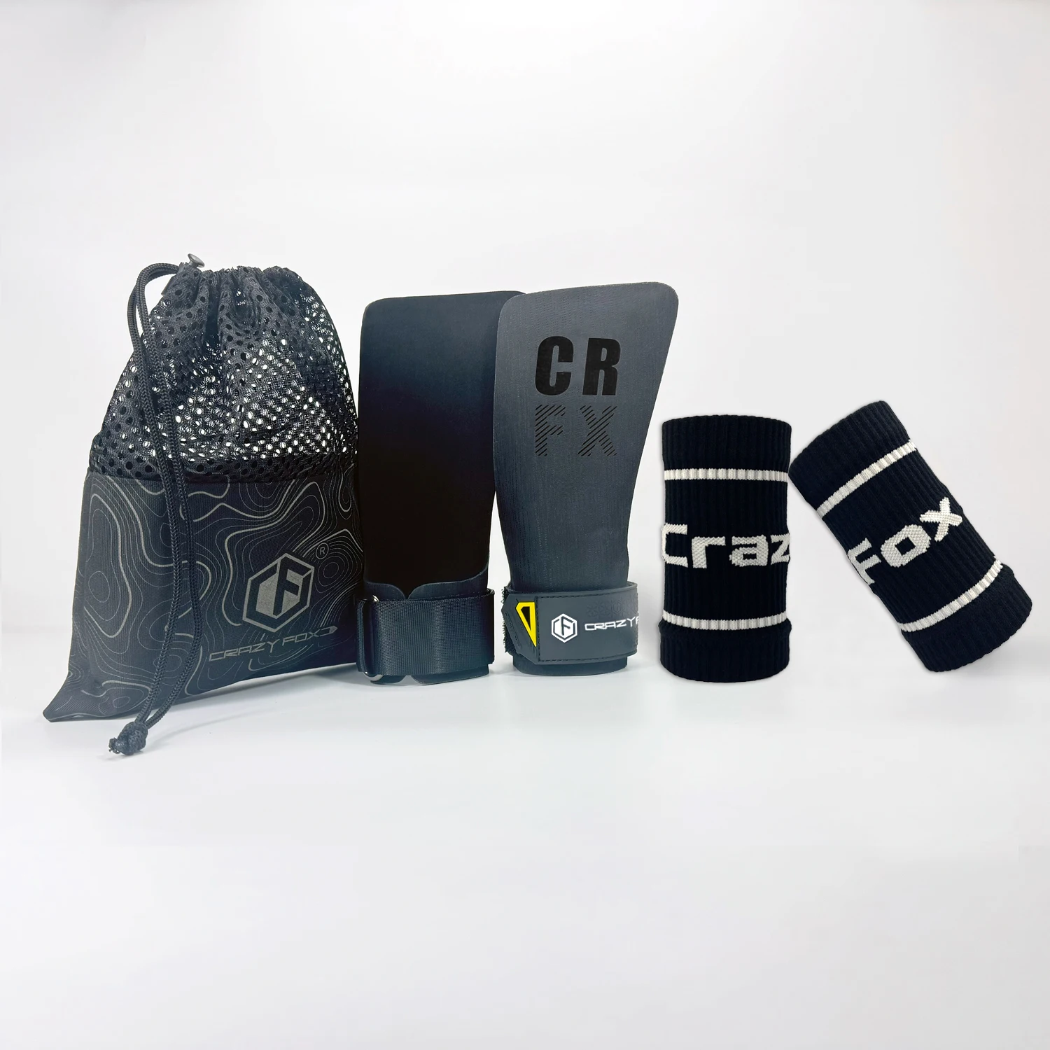 Grips Crazy Fox Heron All Terrain Magnesium-Free Athletes Fitness Calleras for Weight Lifting Gymnastics Hand Grips Set