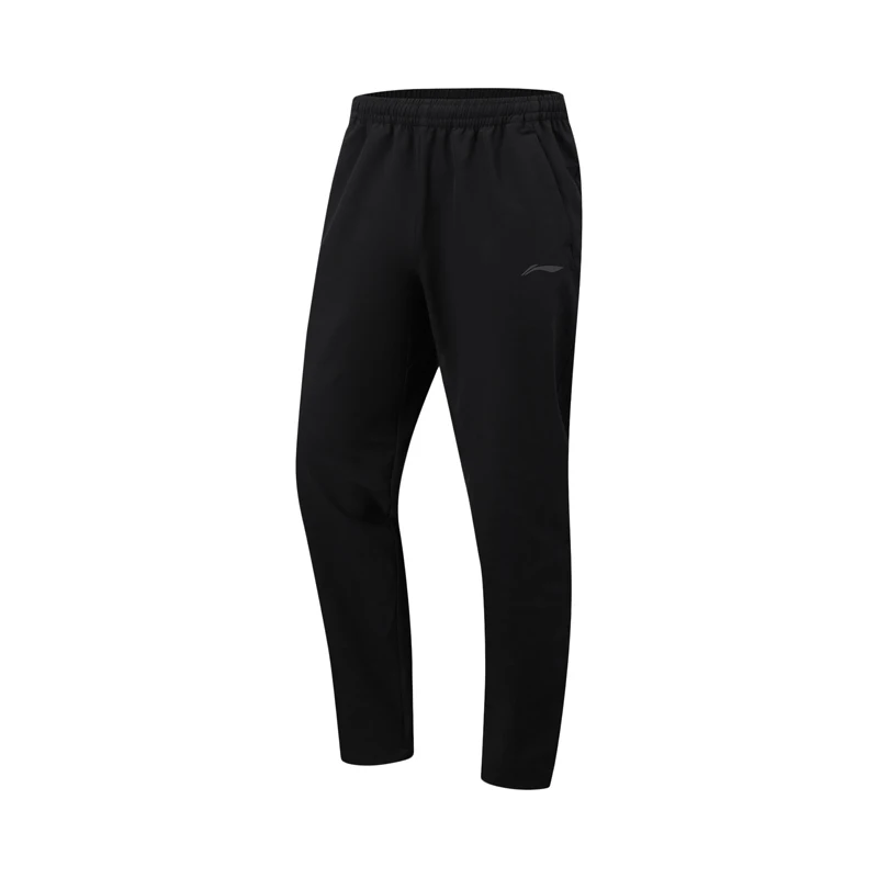 Li-Ning Men's Training Sports Pants LN WATER PROOF 89.8%Polyester 10.2%Elastane Reguler Fit LiNing Fitness Trousers AYKW047