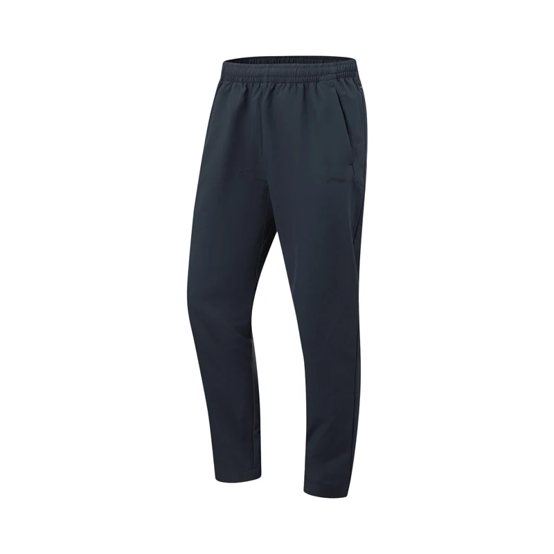 Li-Ning Men's Training Sports Pants LN WATER PROOF 89.8%Polyester 10.2%Elastane Reguler Fit LiNing Fitness Trousers AYKW047