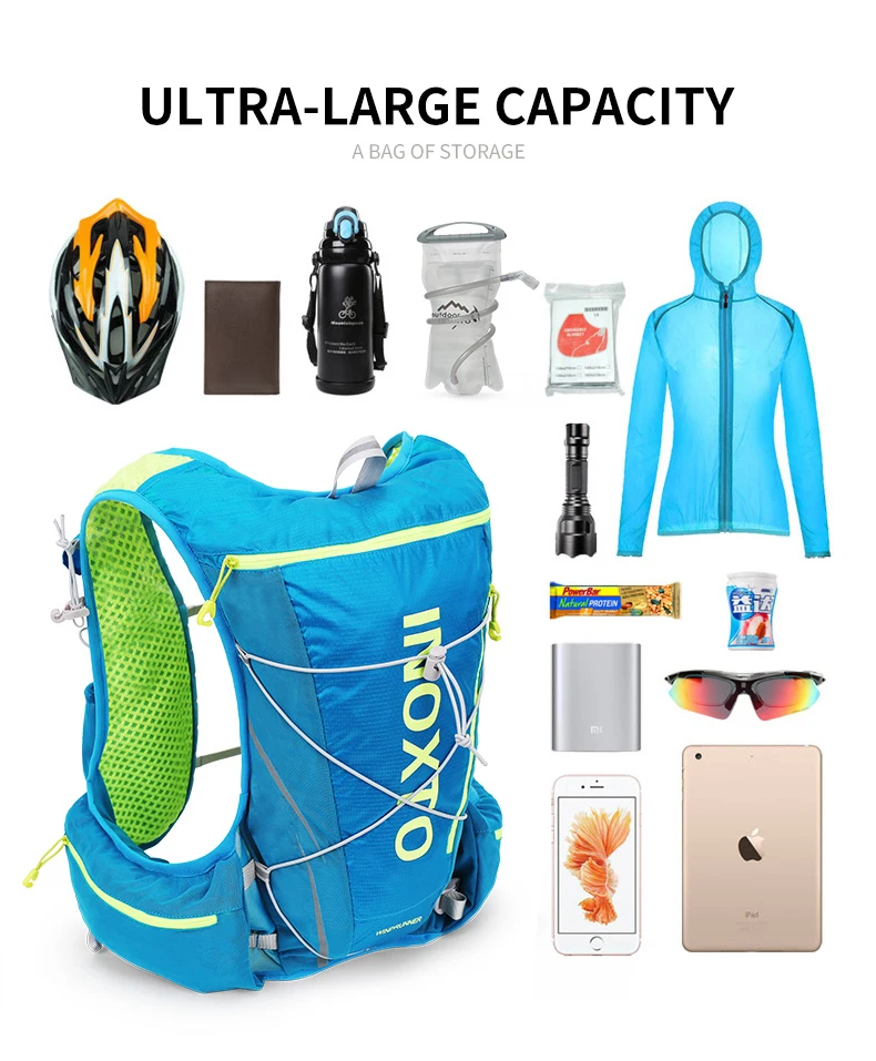Running Hydrating Vest Backpack 8L, Cycling Hydrating Backpack Hiking Marathon Hydrating