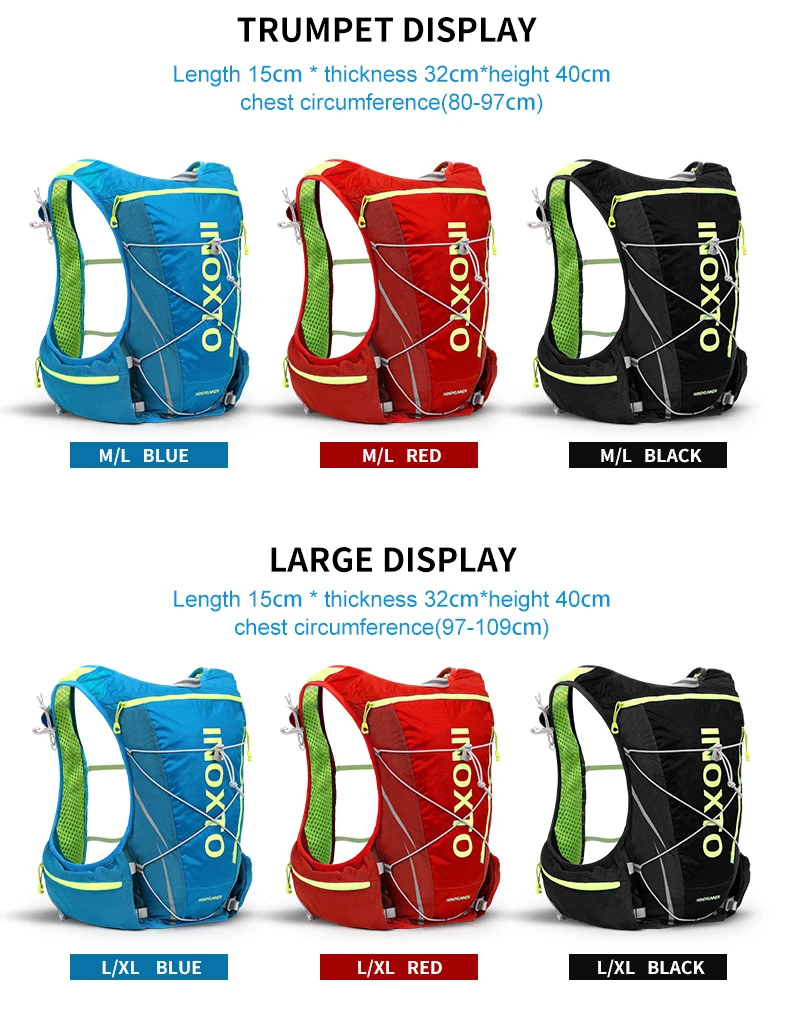 Running Hydrating Vest Backpack 8L, Cycling Hydrating Backpack Hiking Marathon Hydrating