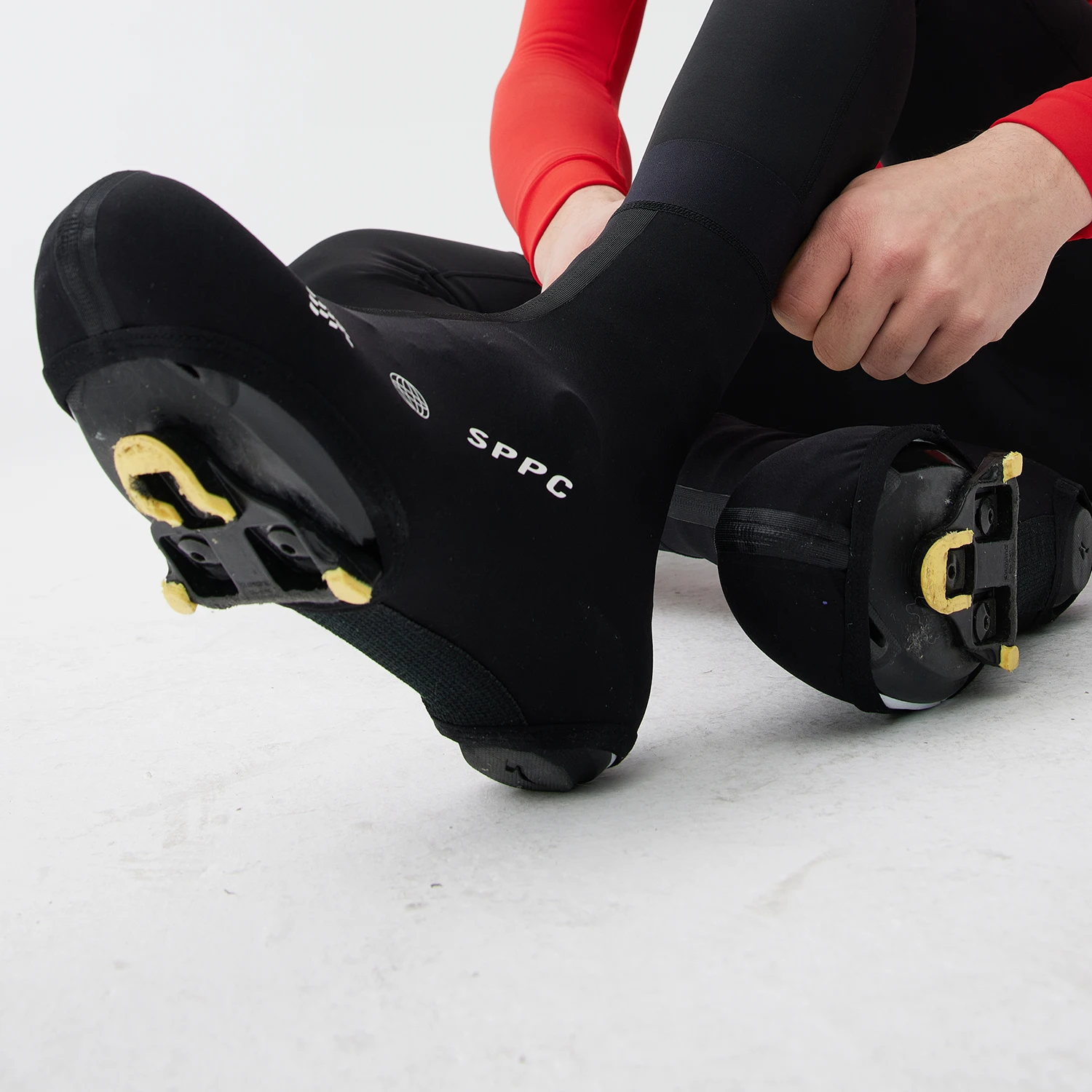 SPPC Pro Race Lightweight Windproof and Waterproof Cycling shose cover with reflective logo