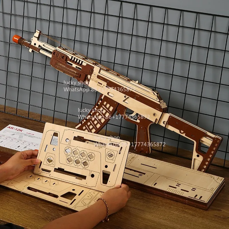 Wooden Children's Simulation AK12 Boy Puzzle Gift