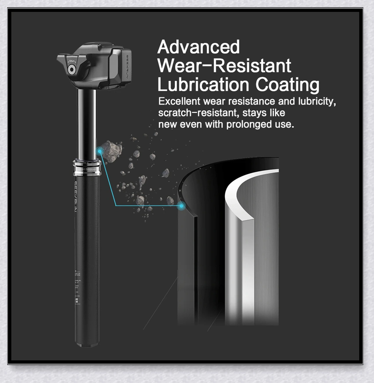 SEEKRUN S7 MTB Wireless Seatpost 30.9 31.6mm Electric Control Mountain Bicycle Seat Post 120 150 175mm Travel Dropper Seatpost