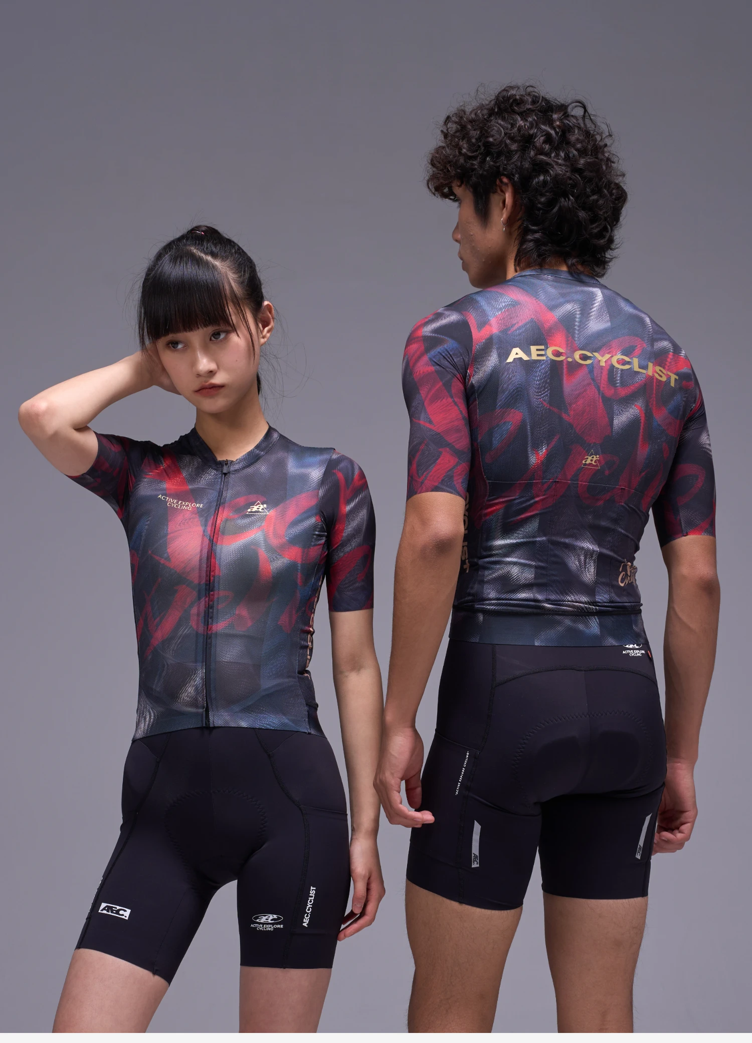 AEC.CYCLIST Quick Dry Cycling Jersey Summer Women Men's Short Sleeve Bicycle Shirts 2026 New Design Moisture Wicking MTB Clothes