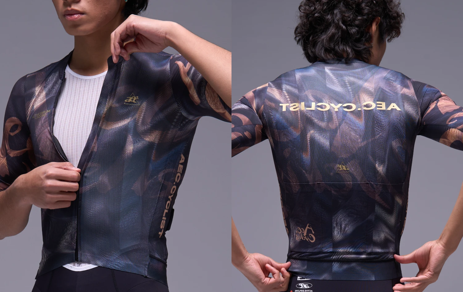 AEC.CYCLIST Quick Dry Cycling Jersey Summer Women Men's Short Sleeve Bicycle Shirts 2026 New Design Moisture Wicking MTB Clothes