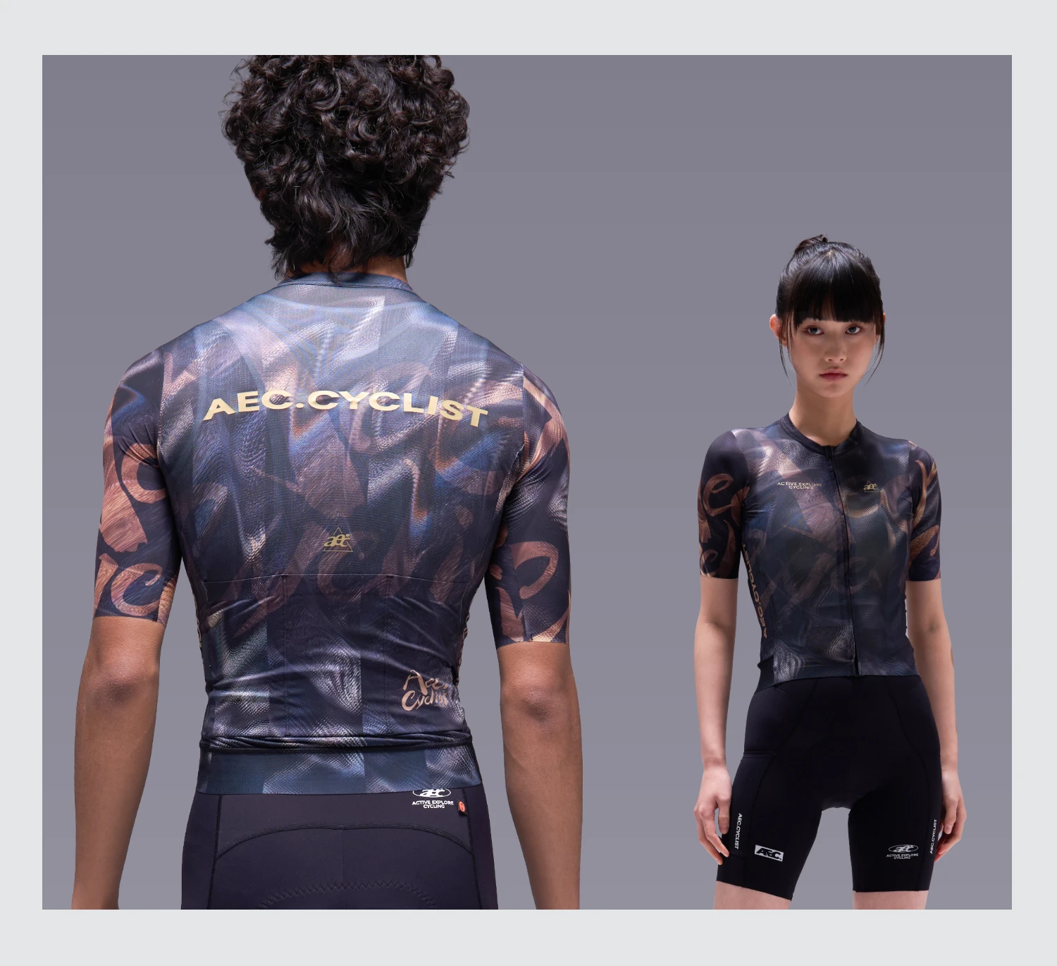 AEC.CYCLIST Quick Dry Cycling Jersey Summer Women Men's Short Sleeve Bicycle Shirts 2026 New Design Moisture Wicking MTB Clothes