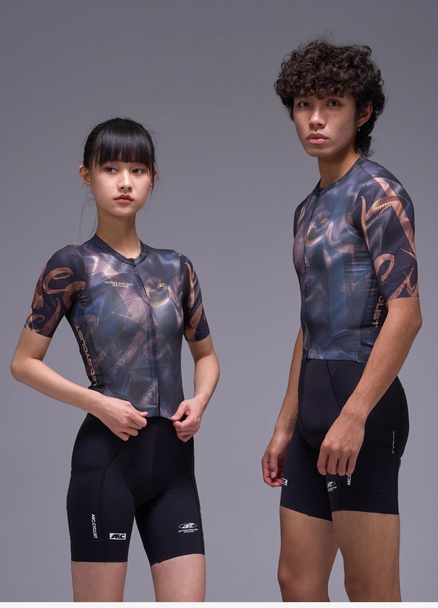 AEC.CYCLIST Quick Dry Cycling Jersey Summer Women Men's Short Sleeve Bicycle Shirts 2026 New Design Moisture Wicking MTB Clothes