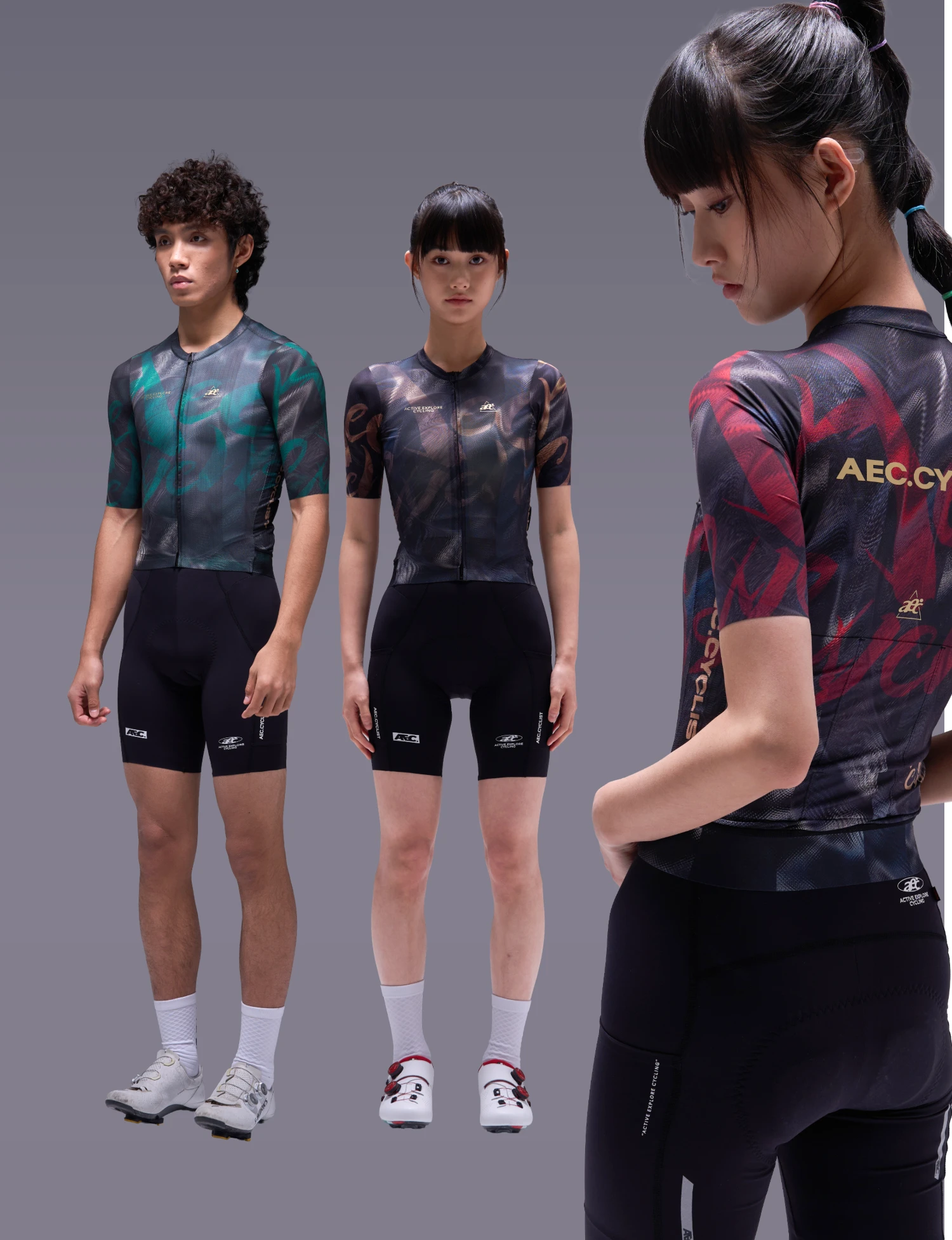 AEC.CYCLIST Quick Dry Cycling Jersey Summer Women Men's Short Sleeve Bicycle Shirts 2026 New Design Moisture Wicking MTB Clothes