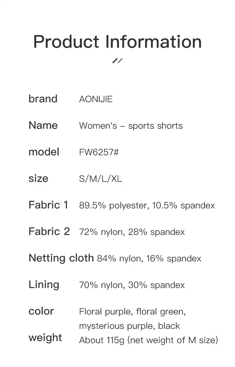 AONIJIE FW6257 Women's Shorts Trail Running Waist Bag Pants Breathable Lightweight Extended Liner for Outdoor Hiking Fitness