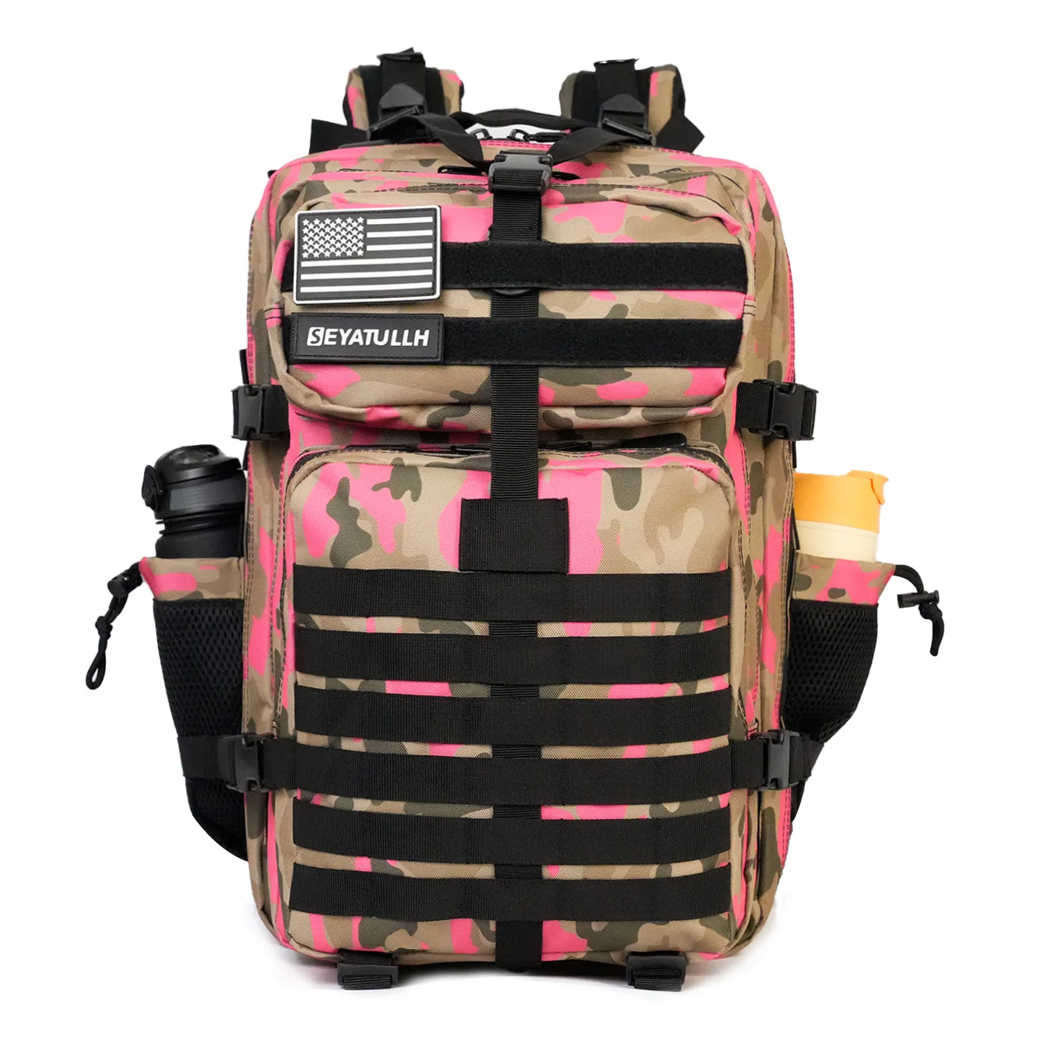 45L Tactical Backpack 3P Bag 3 Days Assault Outdoor Backpack Waterproof Climbing Rucksack Camping Hiking Hunting Mochila Bag
