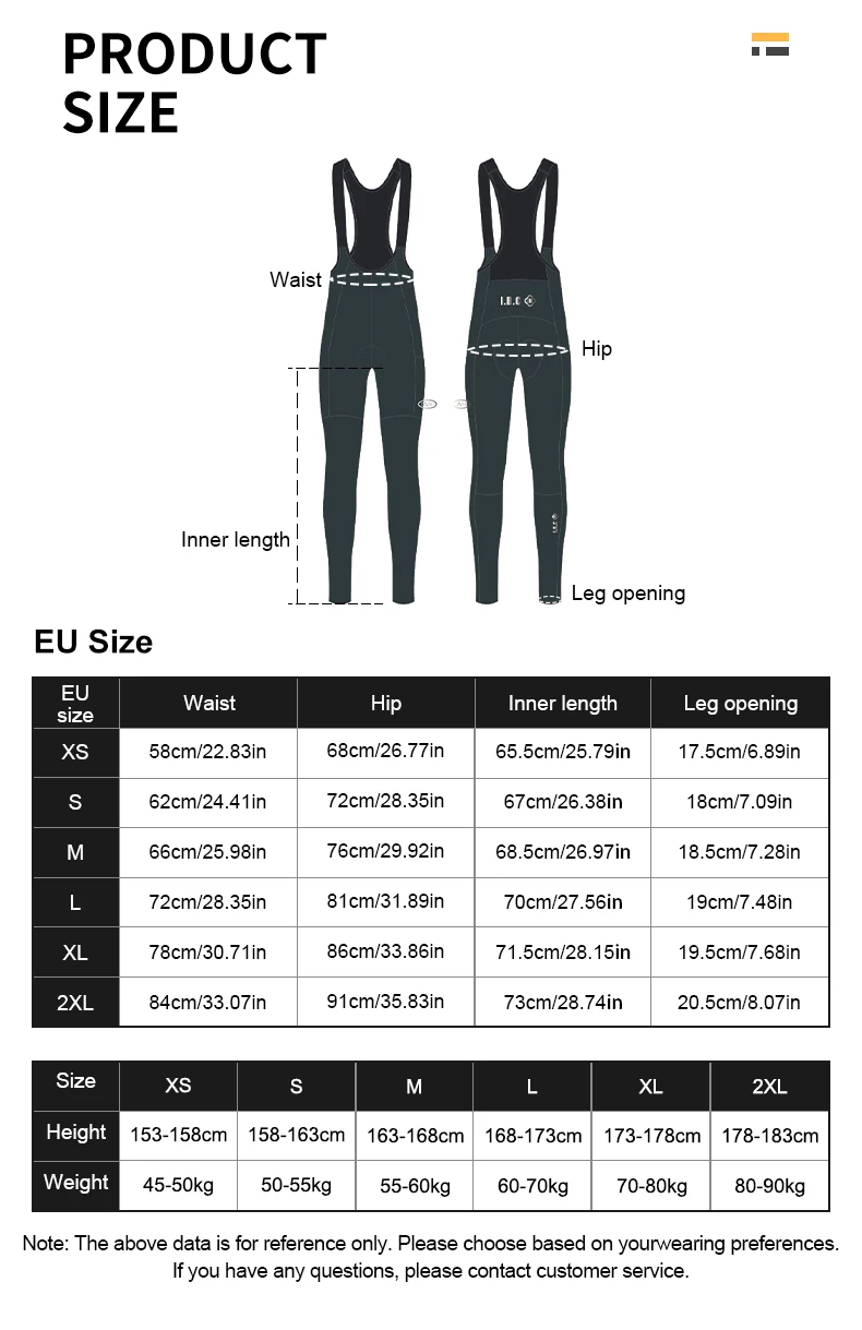 INBIKE Fleece Road Bike Bib Pants for Men Winter Thermal Cycling Bibs Windproof Biking Bicycle Pants MTB Cycling Clothing Man
