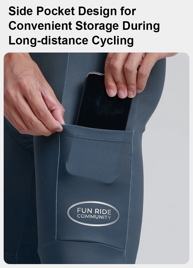 INBIKE Fleece Road Bike Bib Pants for Men Winter Thermal Cycling Bibs Windproof Biking Bicycle Pants MTB Cycling Clothing Man