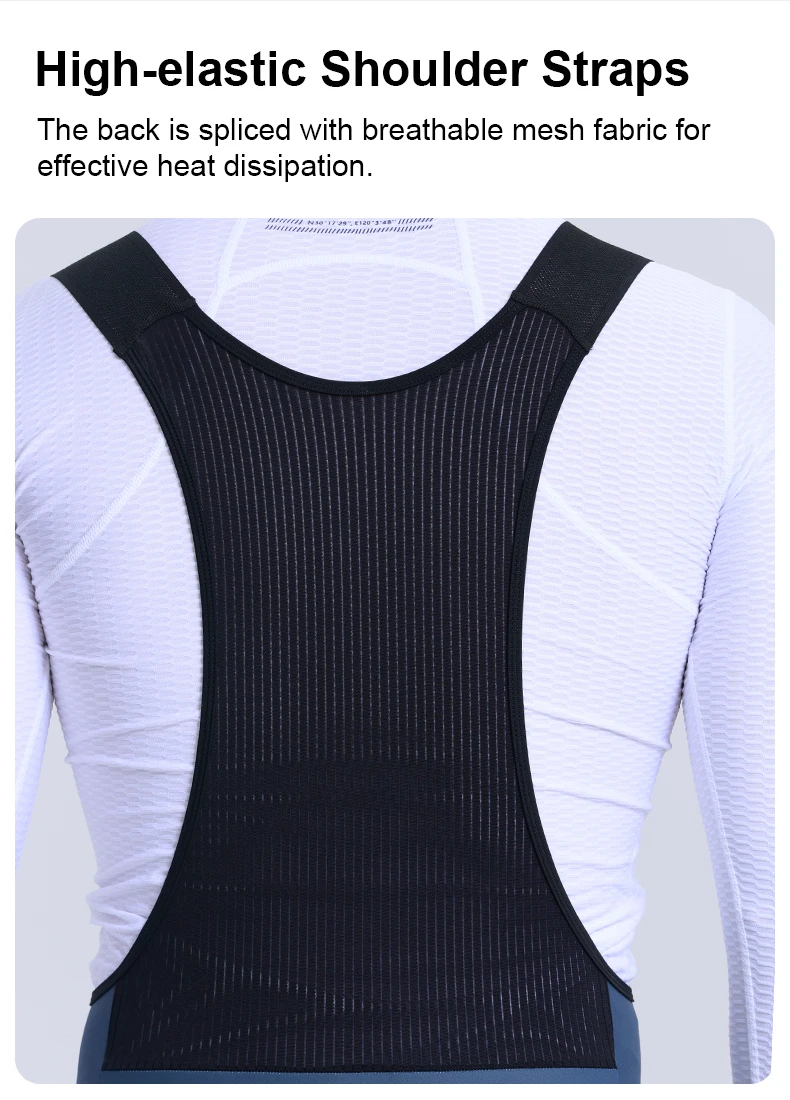 INBIKE Fleece Road Bike Bib Pants for Men Winter Thermal Cycling Bibs Windproof Biking Bicycle Pants MTB Cycling Clothing Man