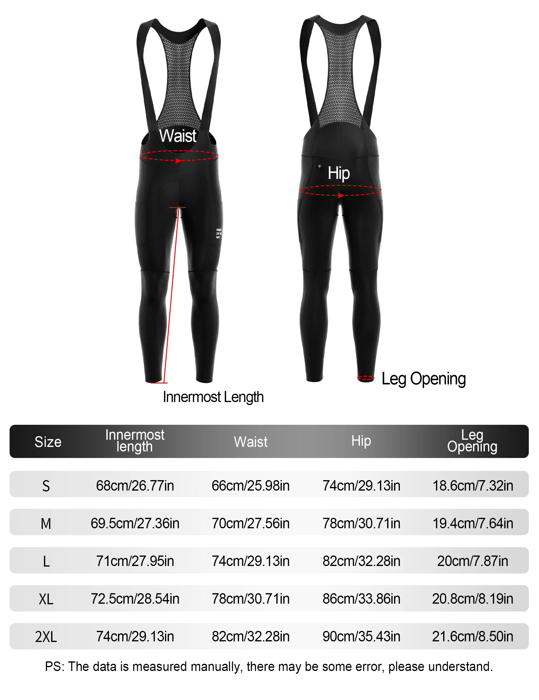 INBIKE Men's Cycling Set Long Sleeve Jersey Bib Pants Quick-Dry Road Bike Suit with Pockets Spring Autumn Cycling Clothing Man