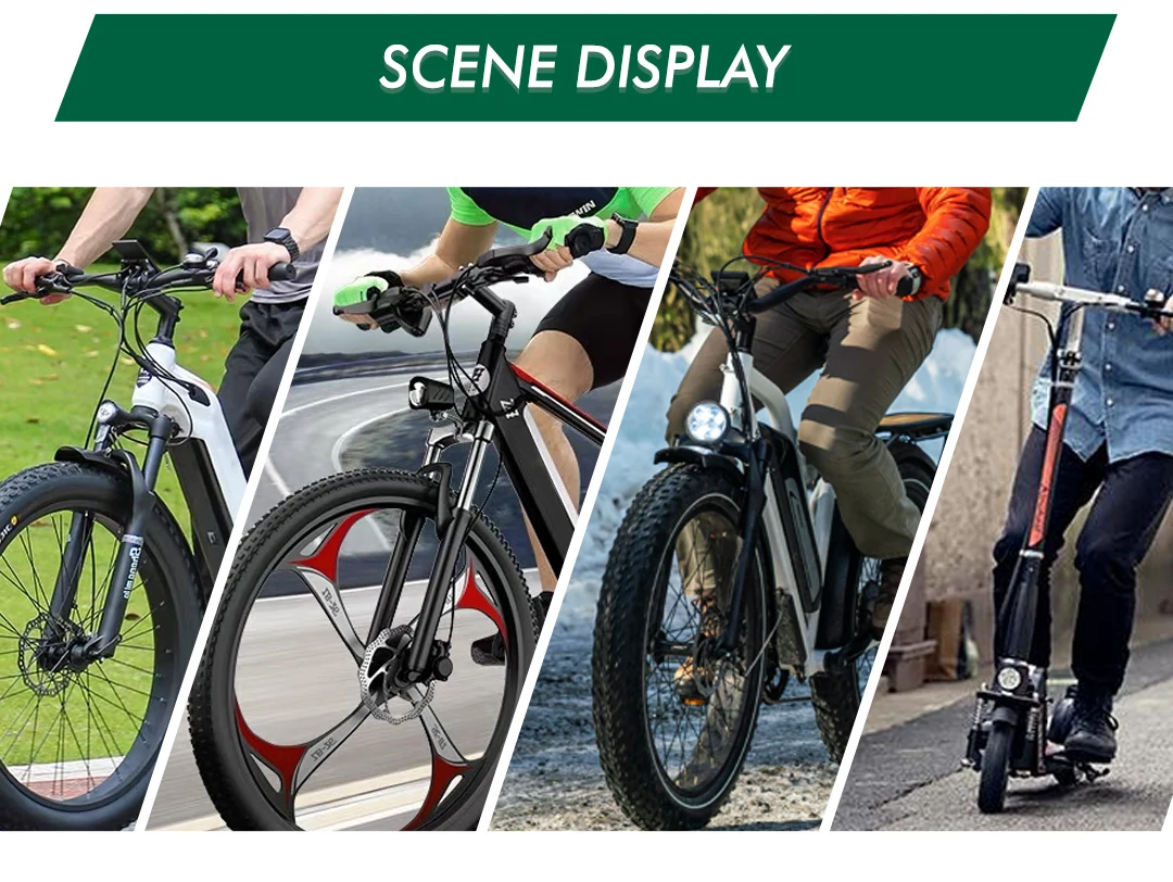 F3【UART2】Turn On The NFC Mountain Electric Bike Digital LCD Display Electric Scooter Speedometer Cycling Accessories Bicycle