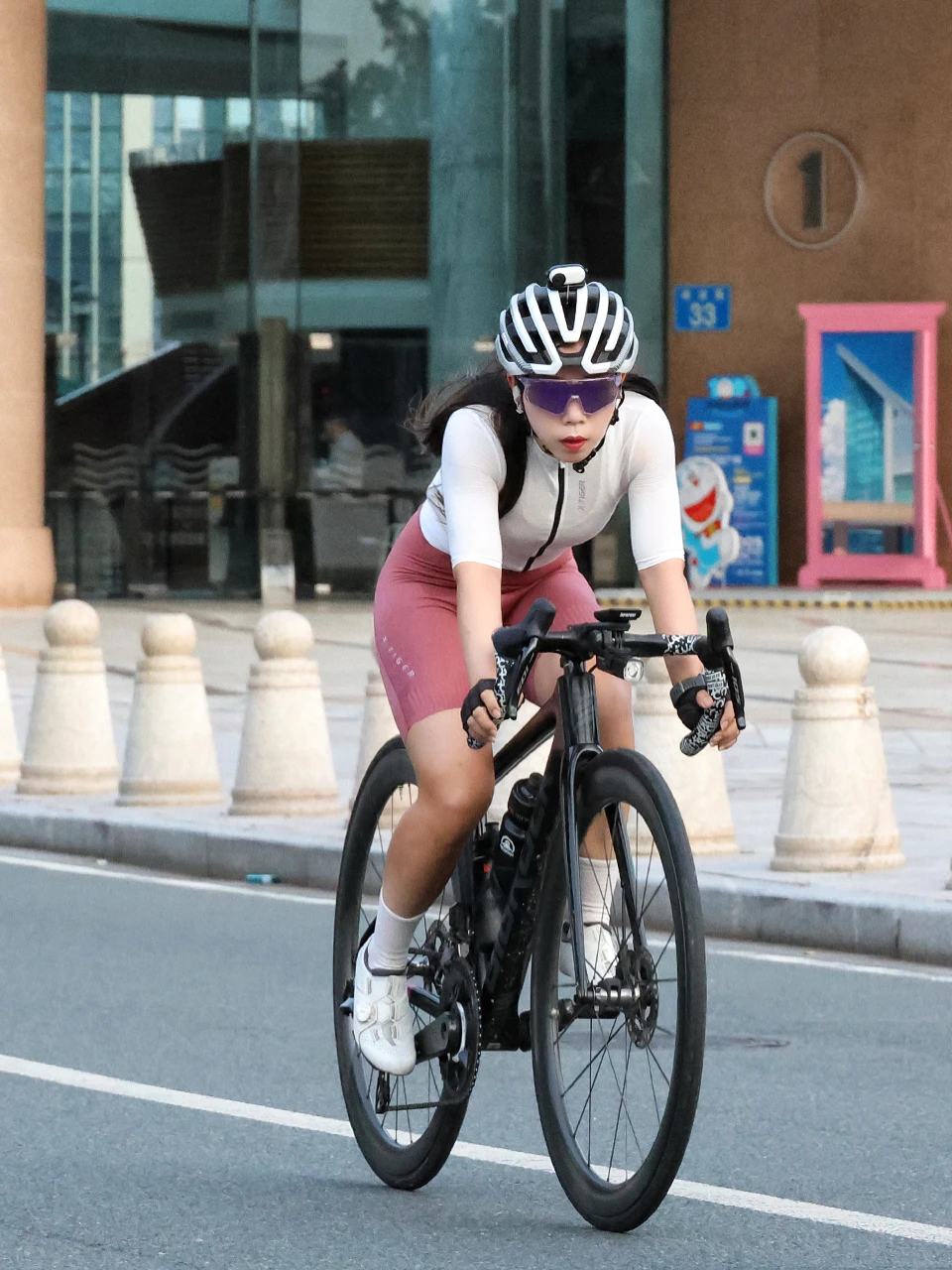 X-TIGER Women Cycling Jersey Breathable MTB Road Bike Short Sleeve Summer UPF50+ UV Protection Black White Bicycle Clothing