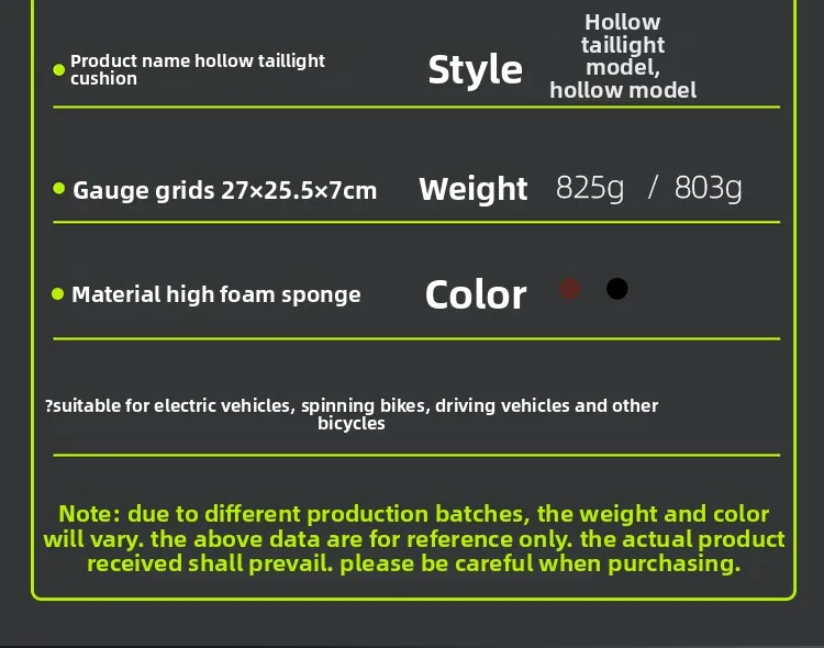Bicycle Seats for Comfort Men  Women Oversized & Extra Soft Padded Bike Seat Cushion Comfortable Large Bike Saddle Mountain