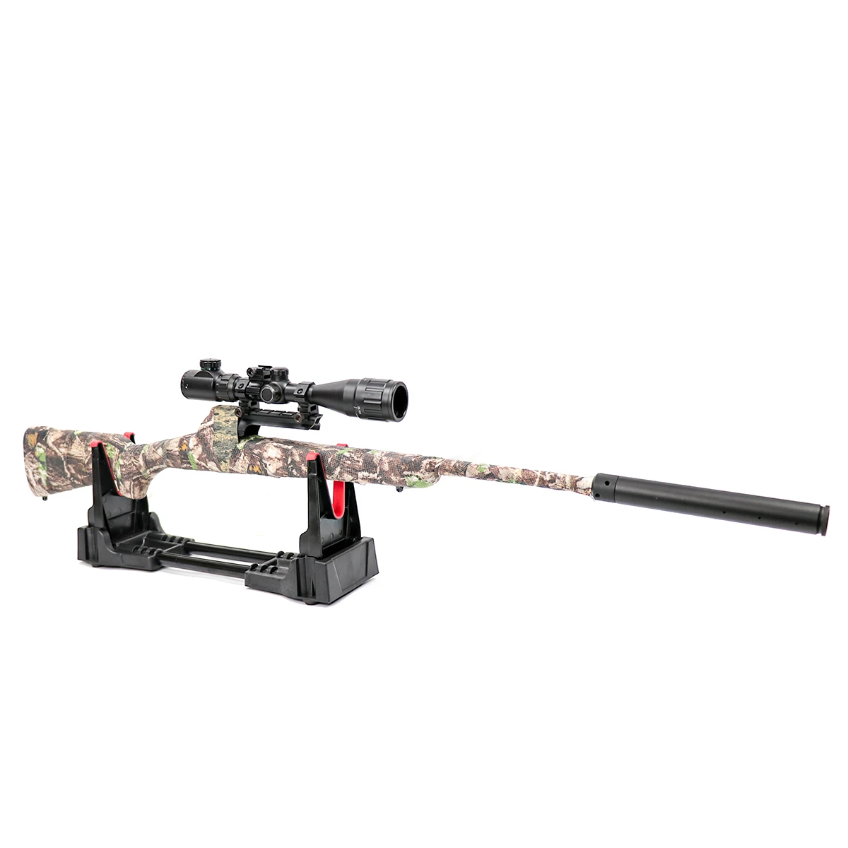 Tactical H-Shaped Rifle Rest Airsoft Display Compact Range Storage Gun Rack Holder Bench Rest for Maintenance And Clean