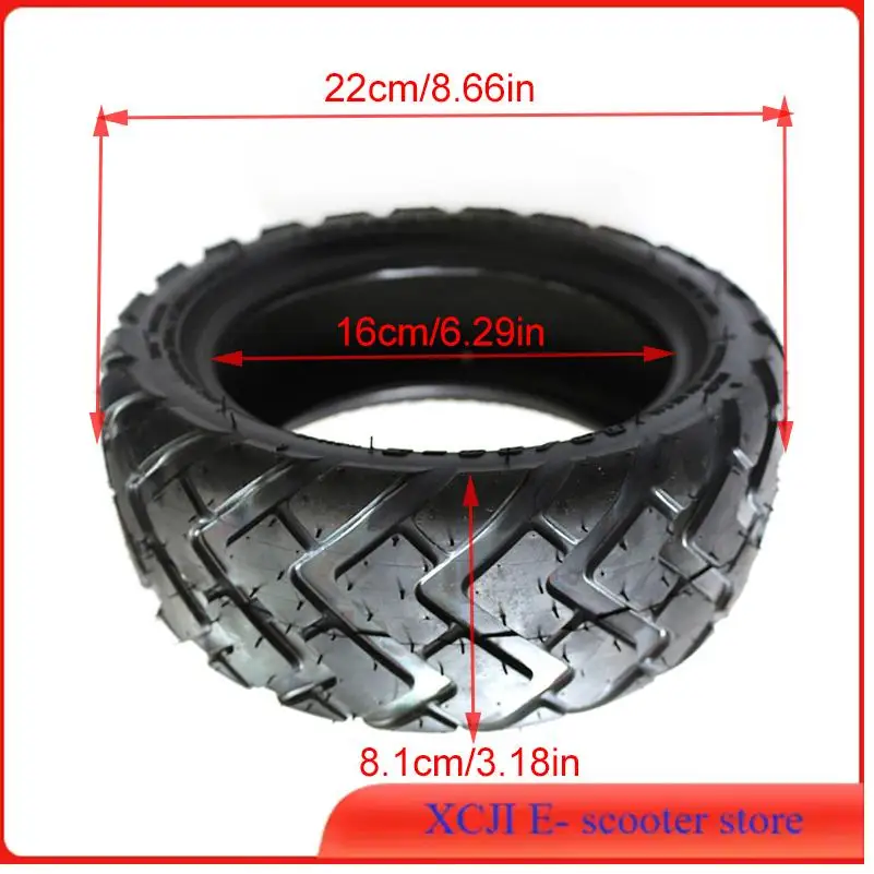 Good Wear Resistance 80/60-6 Vacuum Tires Are Suitable for Electric Scooters, Go Karts, ATV Four-Wheel Vacuum Tubeless Tires