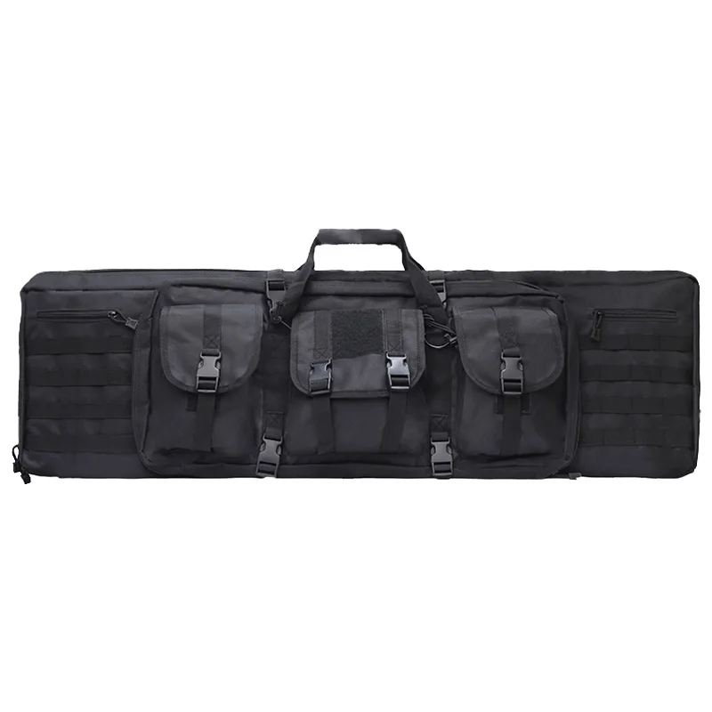 Tactical Gun Pack Multi Functional Dual Gun Heavy Long Gun Pack Hunting Shooting Long Gun Pack 93cm/118cm/142cm