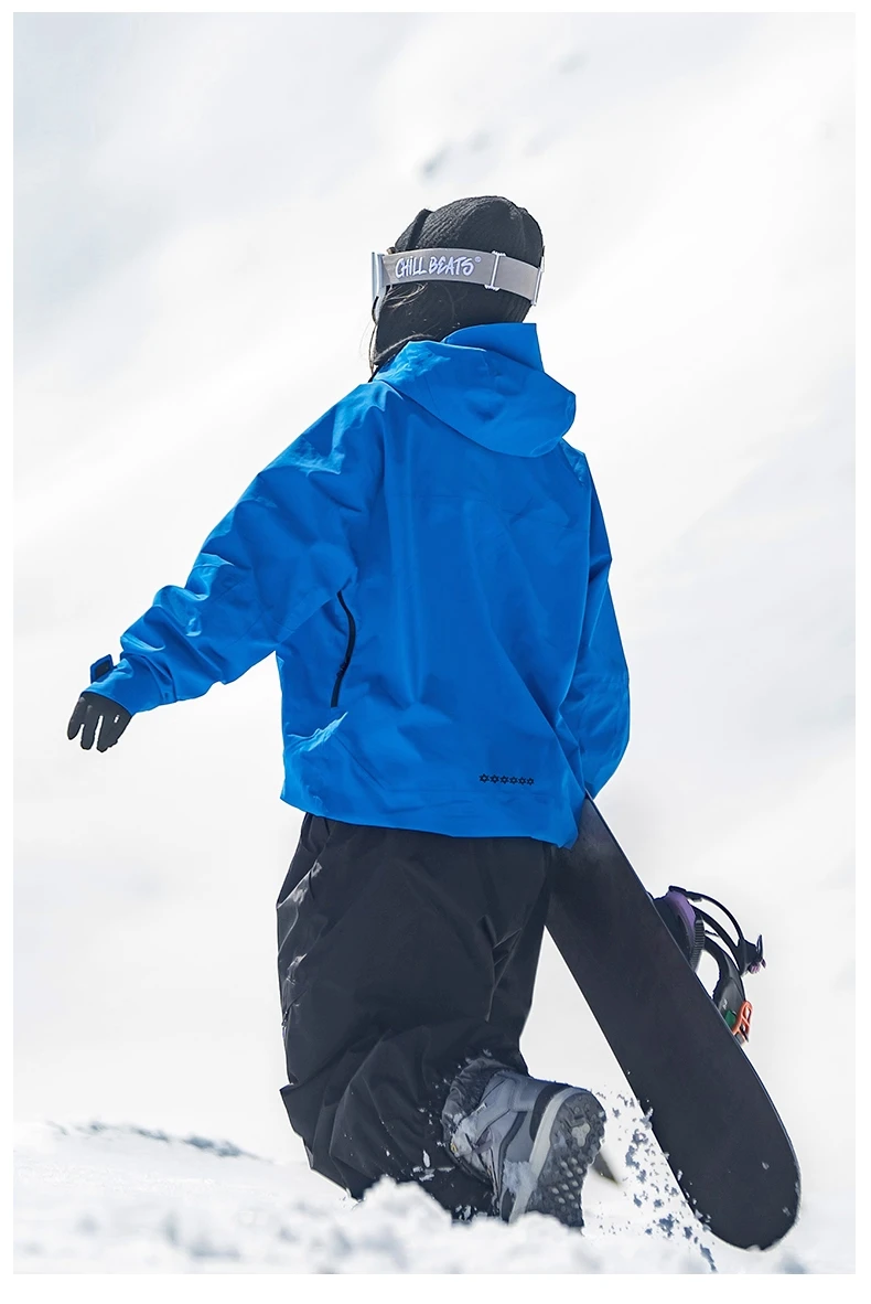 John Snow 2026 Unisex American Style Snowboard Jacket Professional Waterproof Windproof Thermal Winter Ski Coat for Men & Women