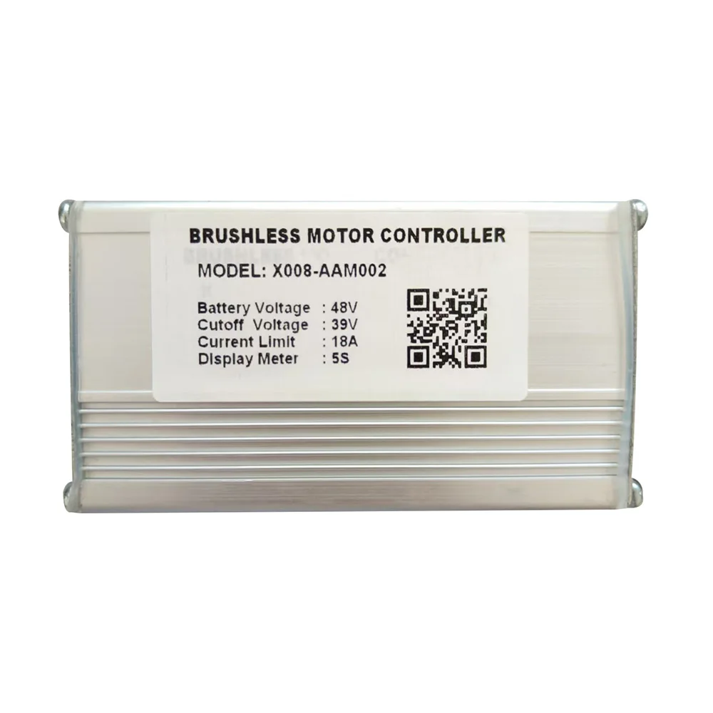 X008-AAM002 48V E-bike Brushless Motor Controller 18A for 5S Protocol Display Electric Scooters MTB Fat Bikes Accessories