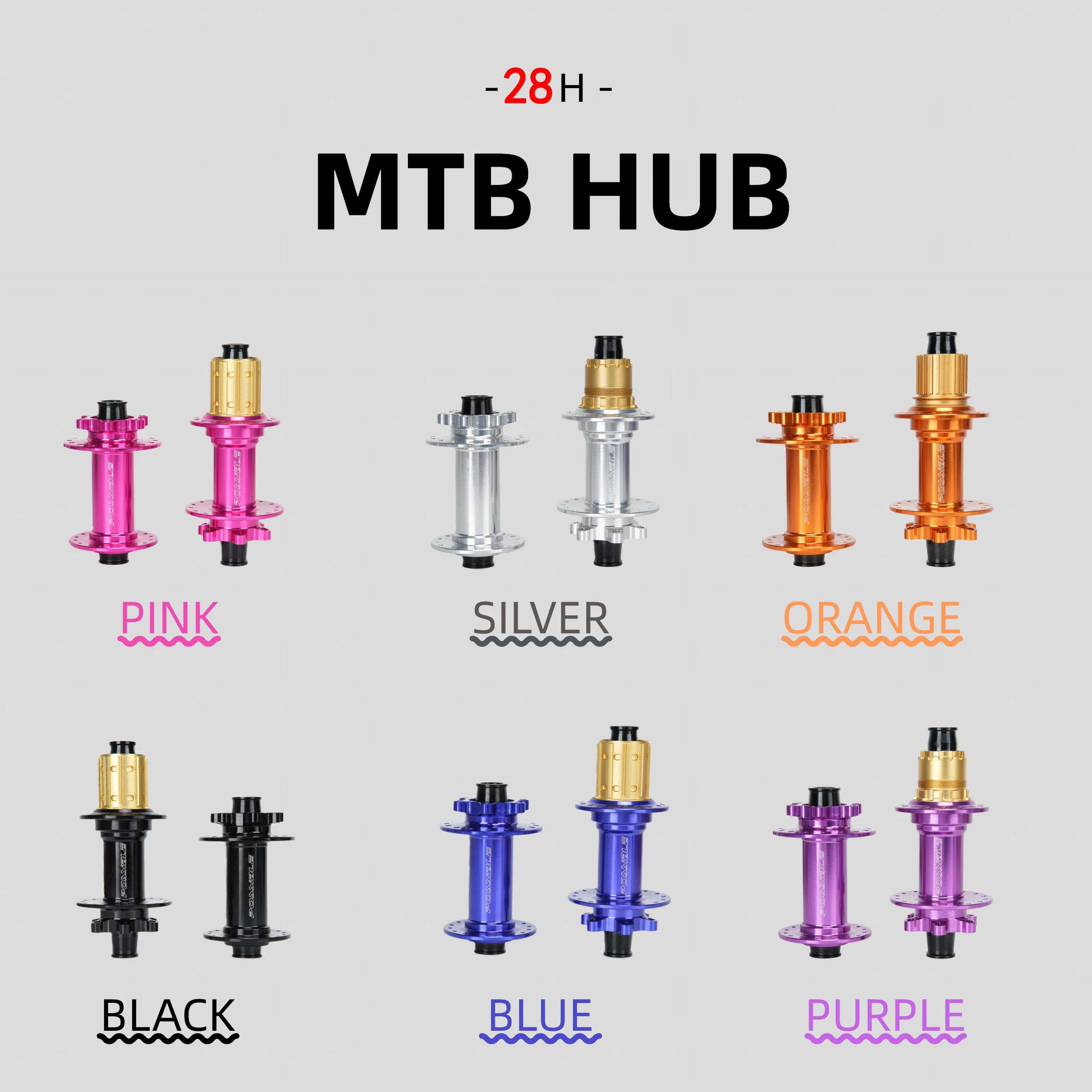 MTB Bike Hub 28H 36T Alloy Boost 110/148mm 6 Colors Lightweight 140g Front Hub XD HG MS Freewheel Front Rear Hub Cycling Parts