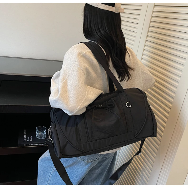 Large Gym Fitness Yoga Handbag Outdoor Travel Hiking Trekking Crossbody Bag Sports Camping Shoulder Bags Shoulder Luggage Duffle