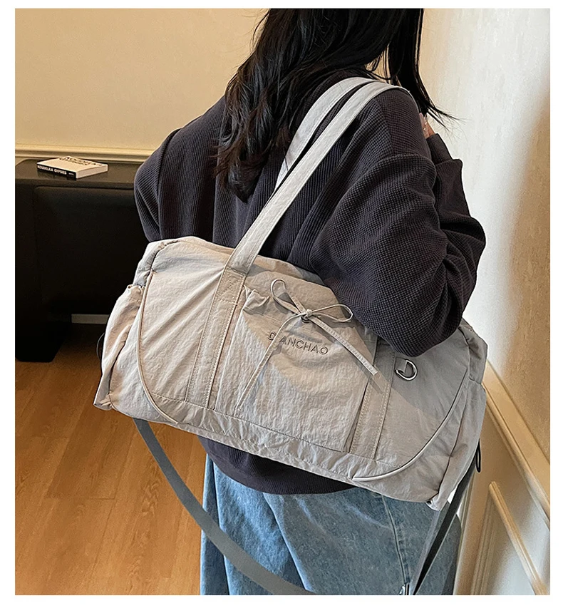 Large Gym Fitness Yoga Handbag Outdoor Travel Hiking Trekking Crossbody Bag Sports Camping Shoulder Bags Shoulder Luggage Duffle