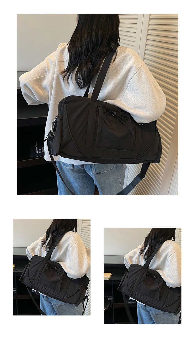 Large Gym Fitness Yoga Handbag Outdoor Travel Hiking Trekking Crossbody Bag Sports Camping Shoulder Bags Shoulder Luggage Duffle