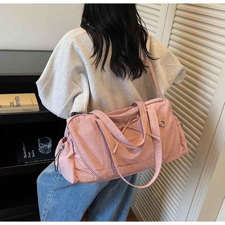 Large Gym Fitness Yoga Handbag Outdoor Travel Hiking Trekking Crossbody Bag Sports Camping Shoulder Bags Shoulder Luggage Duffle