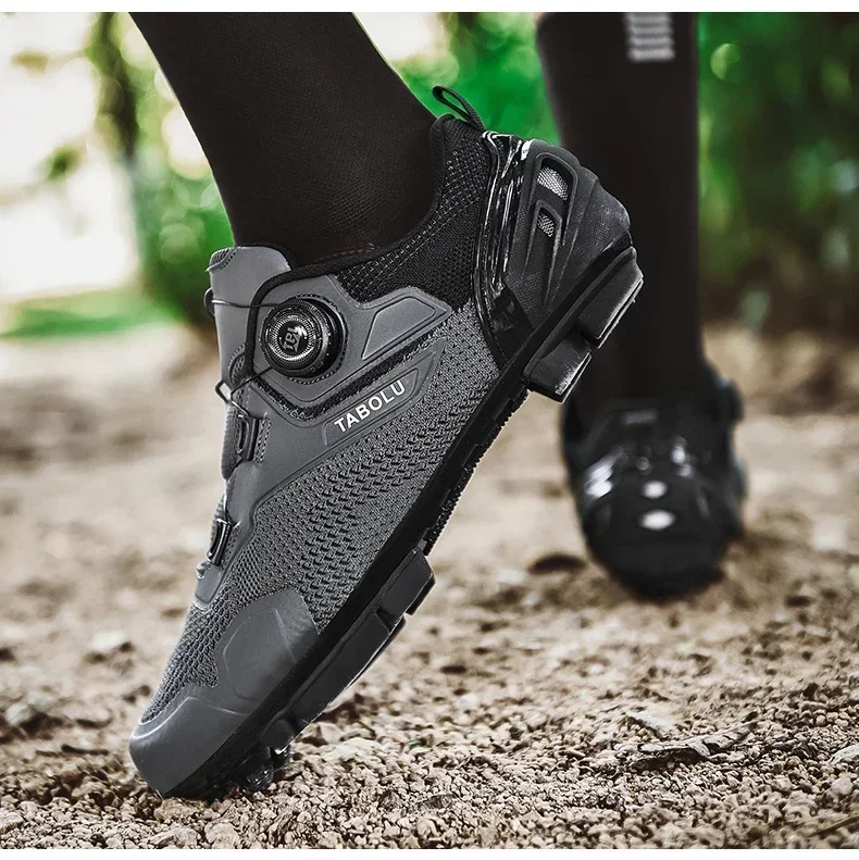 2026 Men Cycling Shoes Professional MTB Road SPD Sneakers Bike Flat Racing for Men Breathable Mountain Biking Footwear Antiskid