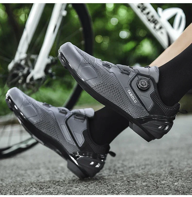 2026 Men Cycling Shoes Professional MTB Road SPD Sneakers Bike Flat Racing for Men Breathable Mountain Biking Footwear Antiskid