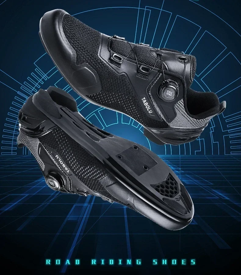 2026 Men Cycling Shoes Professional MTB Road SPD Sneakers Bike Flat Racing for Men Breathable Mountain Biking Footwear Antiskid