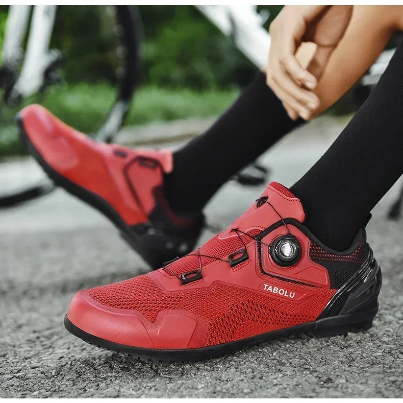 2026 Men Cycling Shoes Professional MTB Road SPD Sneakers Bike Flat Racing for Men Breathable Mountain Biking Footwear Antiskid