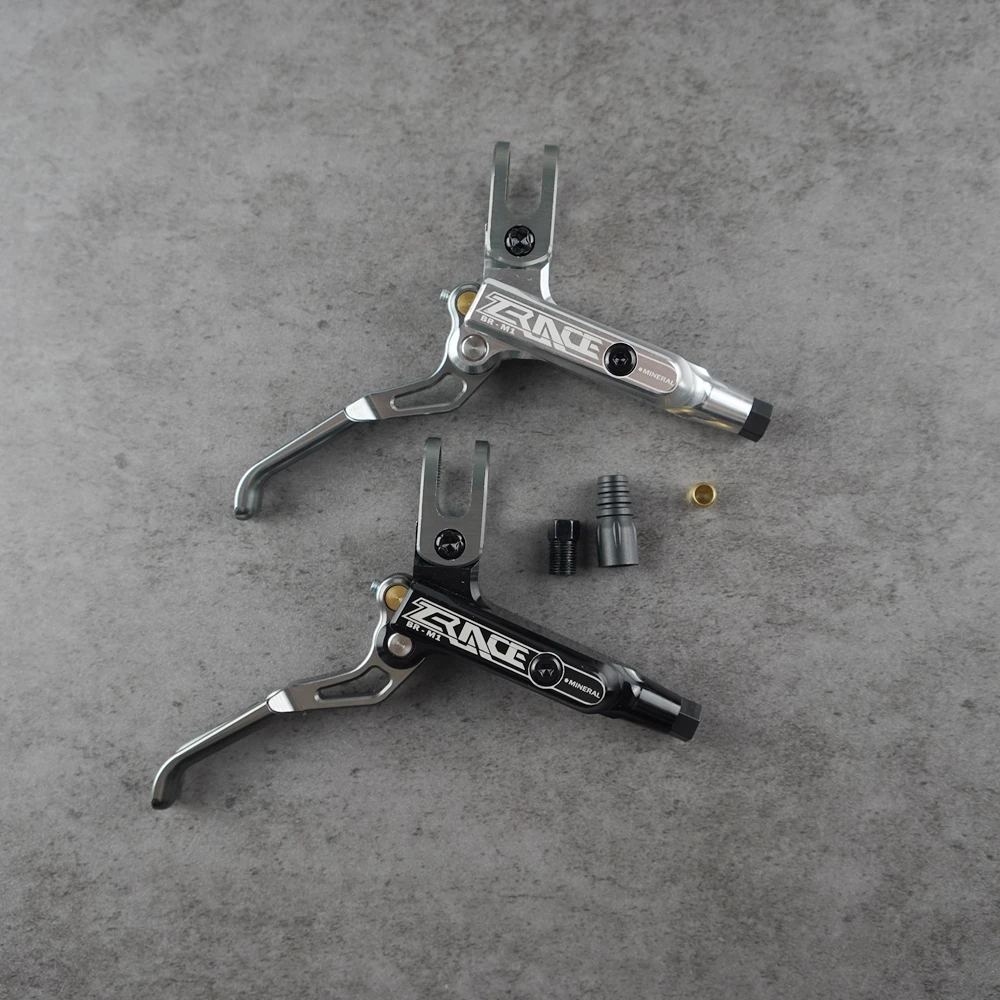 ZRACE M1 X2 / X4 Mountain Bike Hydraulic Brake, MTB Oil Pressure Disc Brake Set, Front and Rear MTB Brake, Full CNC Lightweight