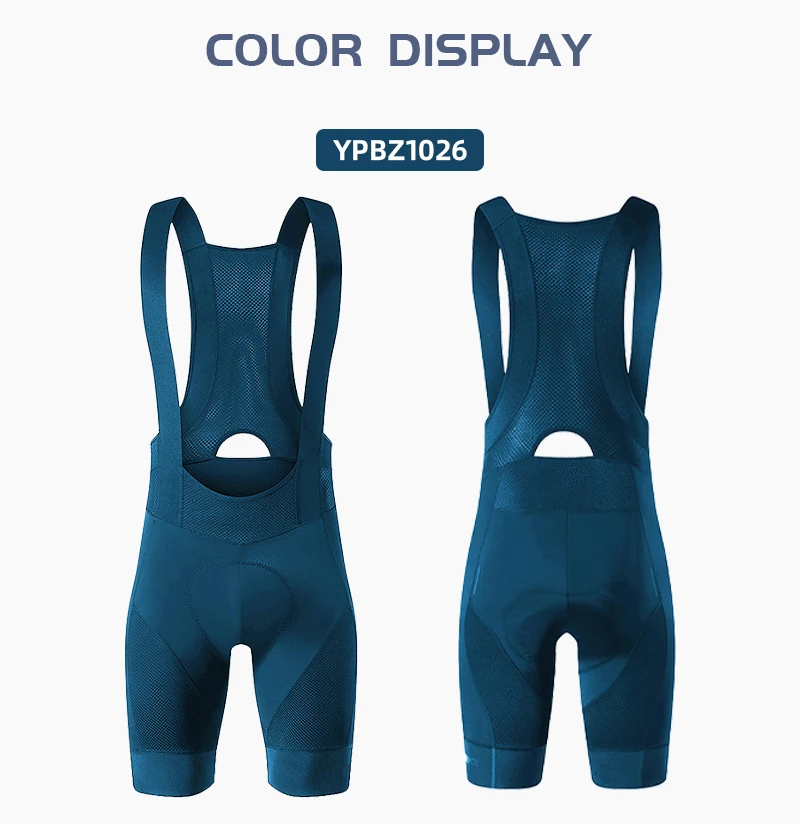 YKYWBIKE 2026 Men's Cycling Bib Shorts Summer Tights Pro Team Outdoor Wear Breathable Bicycle Clothing Bike Bib Shorts 6 Hours