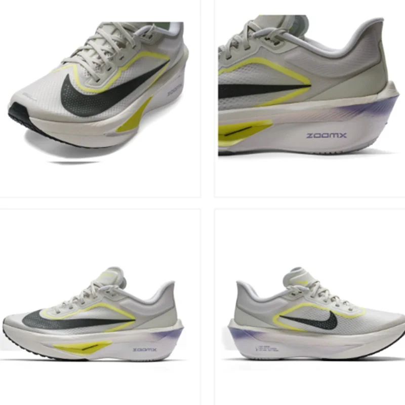 Nike Zoom Fly 6 Men's Racing Road Running Shoes – Lightweight ZoomX Foam Breathable Cushioned Sneakers FN8454-402/800/004/403