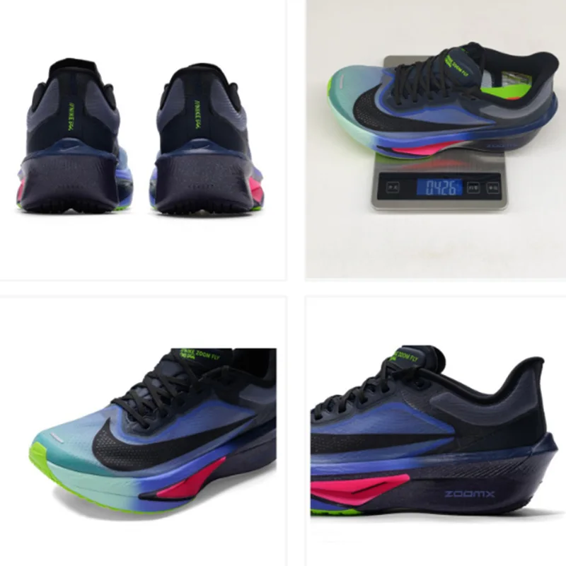 Nike Zoom Fly 6 Men's Racing Road Running Shoes – Lightweight ZoomX Foam Breathable Cushioned Sneakers FN8454-402/800/004/403