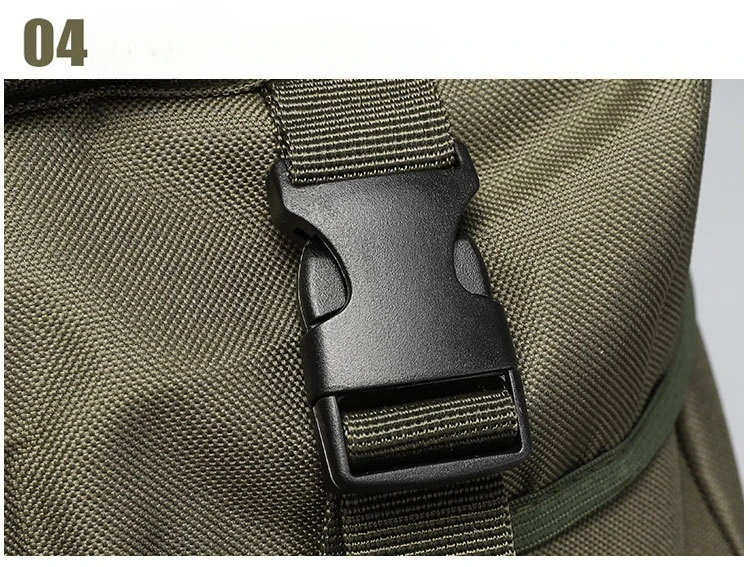 Oxford Cloth Outdoor Backpack Camouflage Hiking Tactical Double Shoulder Backpack Mountaineering Bag for Men Camping and Travel