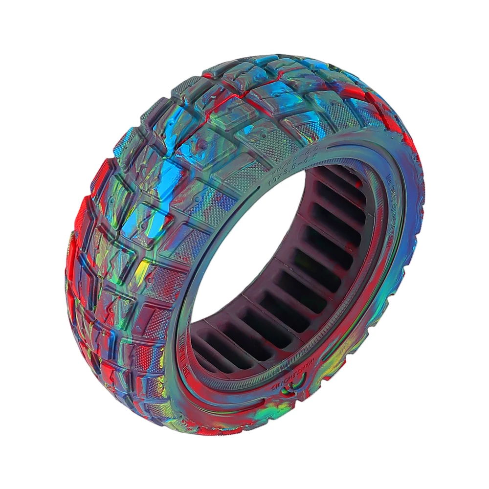 90/65-6.5 Solid Tire for Dualtron Thunder Kaabo Wolf Zero Electric Scooters 11Inch Off-road Wear Resistant Puncture Proof Tyre