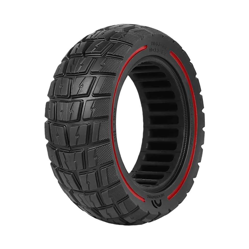 90/65-6.5 Solid Tire for Dualtron Thunder Kaabo Wolf Zero Electric Scooters 11Inch Off-road Wear Resistant Puncture Proof Tyre